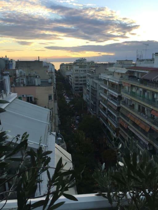 Stylish Seaview Rooftop Thessalonique Extérieur photo