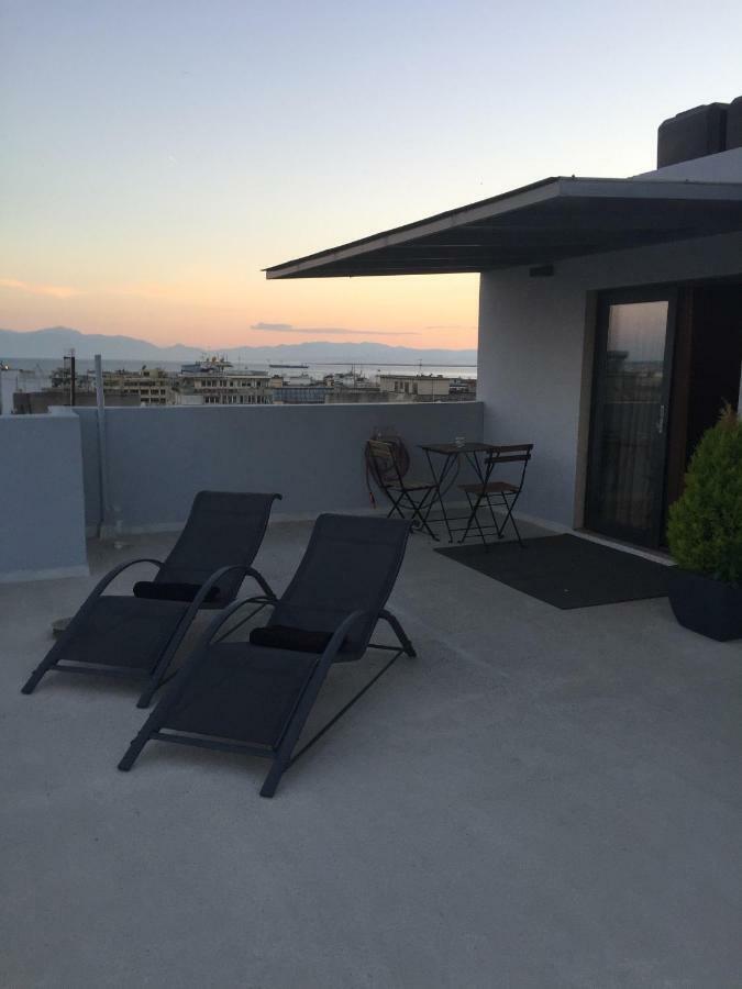 Stylish Seaview Rooftop Thessalonique Extérieur photo
