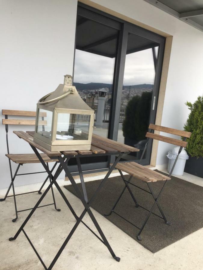Stylish Seaview Rooftop Thessalonique Extérieur photo